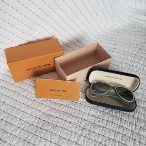 Louis Vuitton Authentic Sunglasses with Branded Case and Box